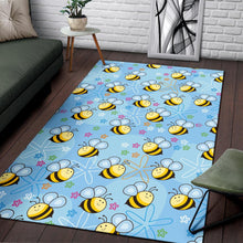 Load image into Gallery viewer, Bee Pattern Print Design BEE03 Area Rugs
