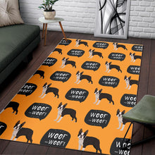 Load image into Gallery viewer, Boston terrier design pattern Area Rug
