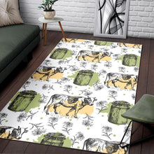 Load image into Gallery viewer, Cow Pattern Area Rug
