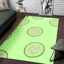 Load image into Gallery viewer, Cucumber pattern Area Rug
