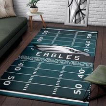 Load image into Gallery viewer, Eagles Football Field Area Rug
