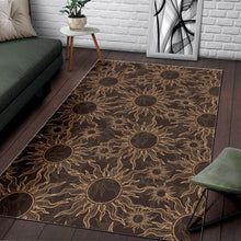 Load image into Gallery viewer, Sun Pattern Theme Area Rug
