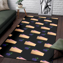 Load image into Gallery viewer, Cheesecake Blueberry Pattern Print Design CK01 Area Rugs
