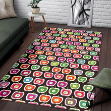 Load image into Gallery viewer, Colorful Apple Pattern Area Rug
