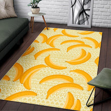 Load image into Gallery viewer, Banana Pattern Tribel Background Area Rug
