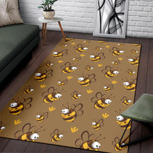 Load image into Gallery viewer, Bee Pattern Print Design BEE09 Area Rugs
