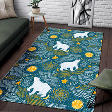 Load image into Gallery viewer, Polar Bear Pattern Area Rug
