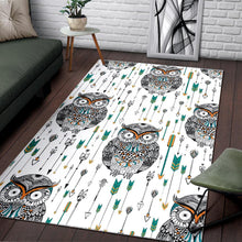 Load image into Gallery viewer, Owl Arrow Pattern Area Rug
