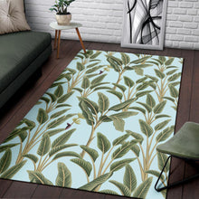 Load image into Gallery viewer, Banana Leaf Pattern Print Design BL03 Area Rugs
