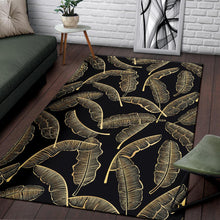 Load image into Gallery viewer, Banana Leaf Pattern Print Design BL07 Area Rugs
