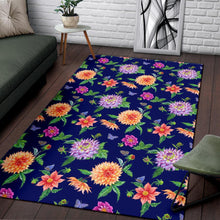 Load image into Gallery viewer, Dahlia Pattern Print Design DH010 Area Rugs
