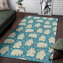 Load image into Gallery viewer, Bear Pattern Print Design BE04 Area Rugs
