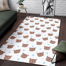 Load image into Gallery viewer, Bear Pattern Print Design BE02 Area Rugs
