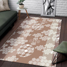 Load image into Gallery viewer, Beautiful hexagon japanese  pattern Area Rug
