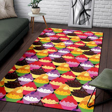 Load image into Gallery viewer, Cupcake Pattern Print Design CP02 Area Rugs
