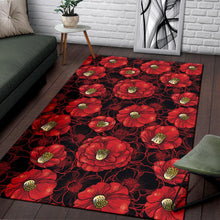 Load image into Gallery viewer, Camellia Pattern Print Design CM06 Area Rugs
