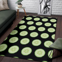 Load image into Gallery viewer, Cucumber Pattern Print Design CC02 Area Rugs
