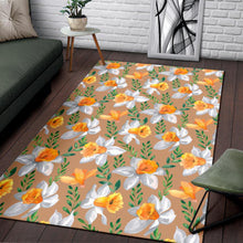 Load image into Gallery viewer, Daffodils Pattern Print Design DF04 Area Rugs
