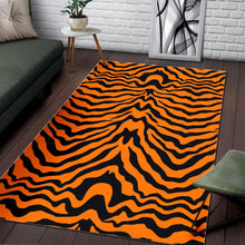 Load image into Gallery viewer, Bengal tigers skin print pattern Area Rug
