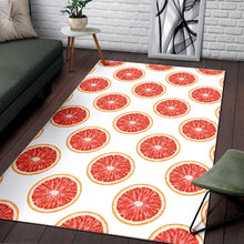 Load image into Gallery viewer, Grapefruit pattern Area Rug
