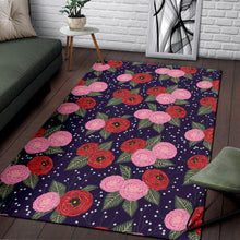 Load image into Gallery viewer, Camellia Pattern Print Design CM02 Area Rugs

