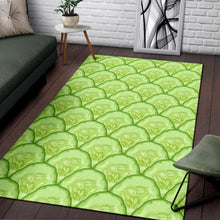 Load image into Gallery viewer, Cucumber Pattern Print Design CC04 Area Rugs
