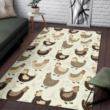 Load image into Gallery viewer, Cute rooster chicken cock Area Rug
