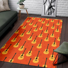 Load image into Gallery viewer, Classice Guitar Music Pattern Area Rug
