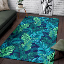 Load image into Gallery viewer, Banana Leaf Pattern Print Design BL05 Area Rugs
