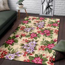 Load image into Gallery viewer, Summer Floral Pattern Print Design SF08 Area Rugs
