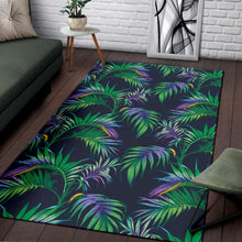 Load image into Gallery viewer, Palm Leaves Pattern Print Design PL04 Area Rugs
