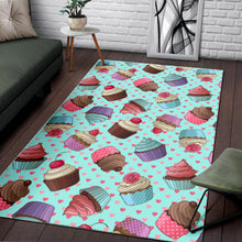 Load image into Gallery viewer, Cup Cake Heart Pattern Area Rug
