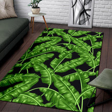 Load image into Gallery viewer, Banana Leaf Pattern Print Design BL01 Area Rugs
