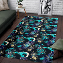 Load image into Gallery viewer, Dragon sea wave pattern Area Rug
