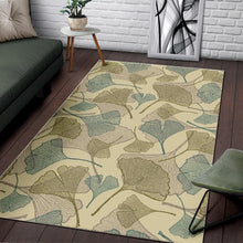Load image into Gallery viewer, Ginkgo leaves design pattern Area Rug
