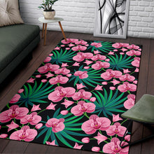 Load image into Gallery viewer, Orchid Pink Pattern Print Design OR06 Area Rugs

