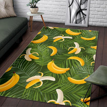 Load image into Gallery viewer, Banana Palm Leaves pattern Area Rug
