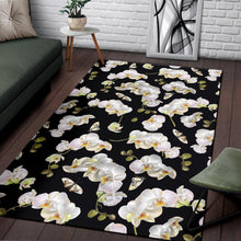 Load image into Gallery viewer, Orchid White Pattern Print Design OR011 Area Rugs
