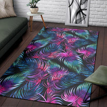 Load image into Gallery viewer, Palm Leaves Pattern Print Design PL010 Area Rugs
