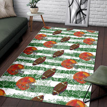 Load image into Gallery viewer, American Football Ball Helmet Pattern Area Rug
