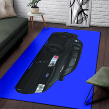 Load image into Gallery viewer, 1999 Ford Crown Victoria Blue Background Area Rug
