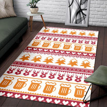Load image into Gallery viewer, Beer Sweater Printed Pattern Area Rug
