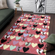 Load image into Gallery viewer, Chihuahua Heart Pink Pattern Area Rug
