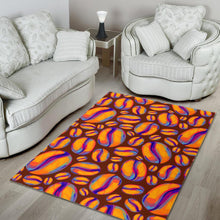 Load image into Gallery viewer, Coffee Bean Pattern Background Area Rug
