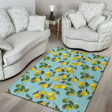 Load image into Gallery viewer, Lemon Pattern Print Design LM05 Area Rugs
