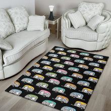 Load image into Gallery viewer, Camper Pattern Camping Themed No 2 Print Area Rugs

