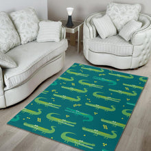 Load image into Gallery viewer, Crocodile pattern Area Rug
