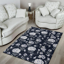 Load image into Gallery viewer, Hydrangea Pattern Print Design HD07 Area Rugs

