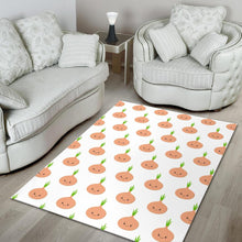 Load image into Gallery viewer, cute onions smiling faces Area Rug
