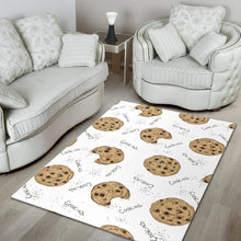 Load image into Gallery viewer, Sketch style cookie pattern Area Rug

